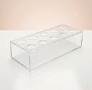 Vaso Centro de Mesa em Acrílico Transparente